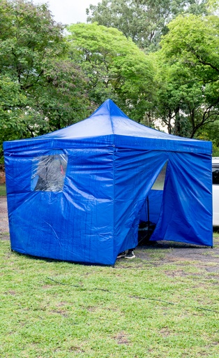 TOLDO CERRADO PLEGABLE CLIMATIZADO 3MTS X 3MTS